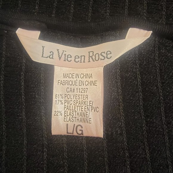 La Vie En Rose Sequin "tube" top - Picture 3 of 5